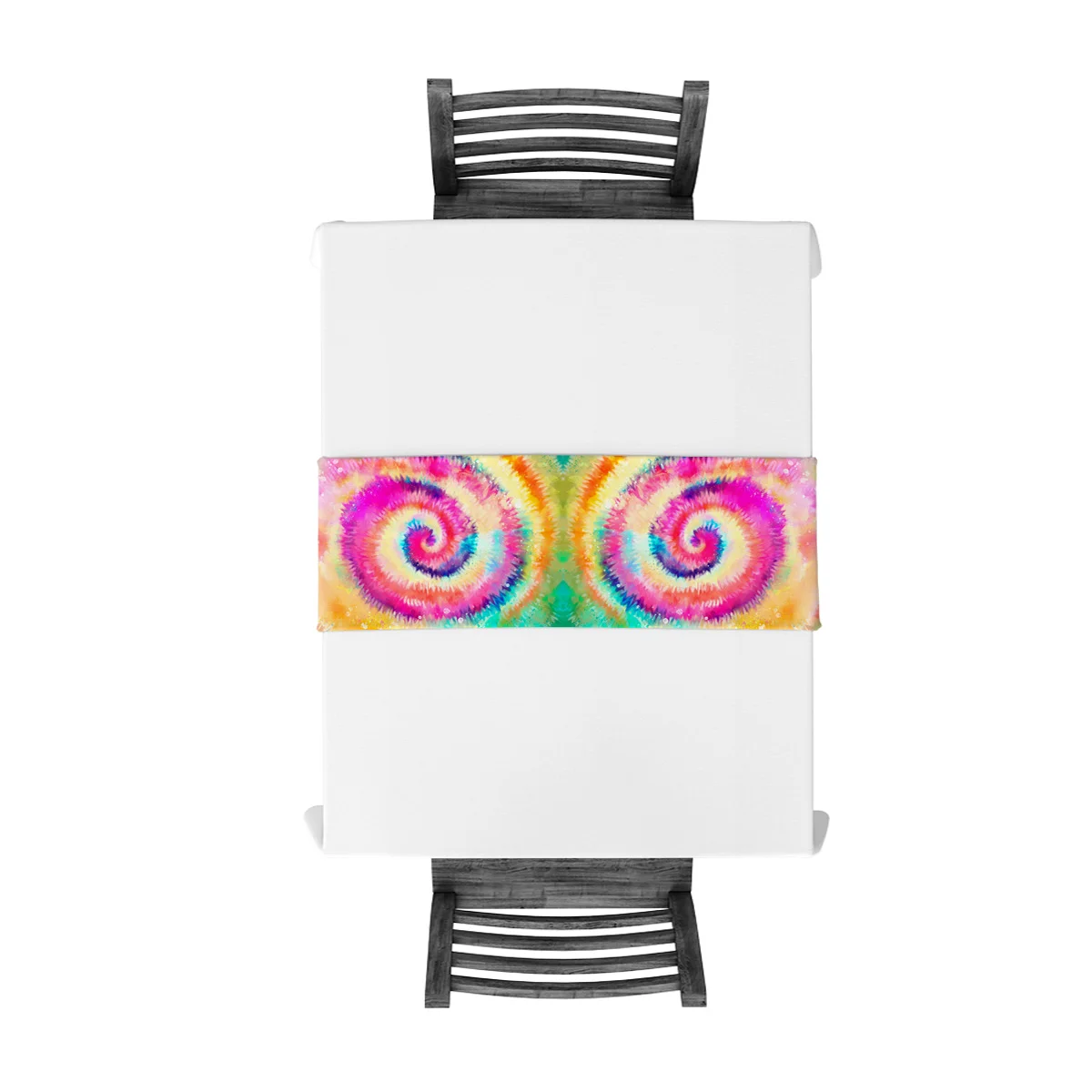 1 шт. спиральные пигментные современные бегуны для стола свадебной вечеринки