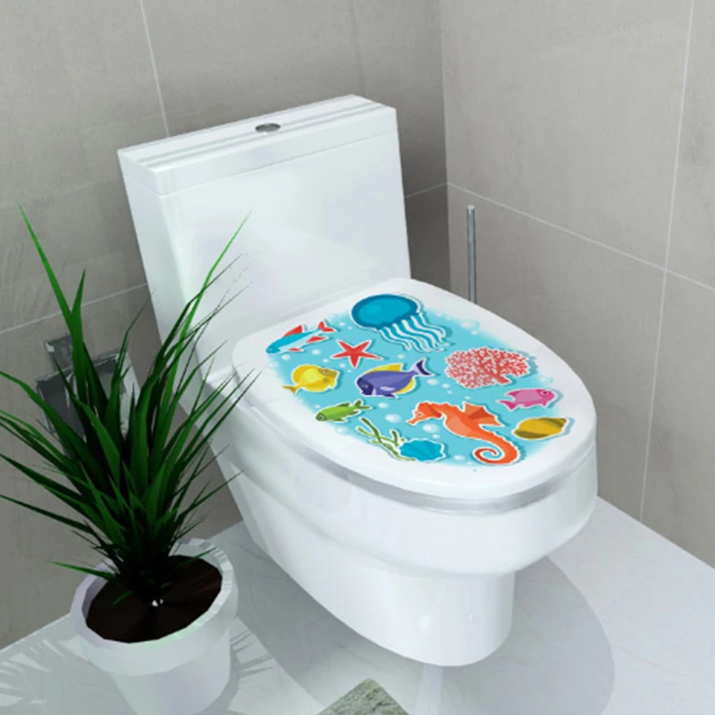 Оптовая продажа наклейка на унитаз подставка для унитаза комод домашний декор