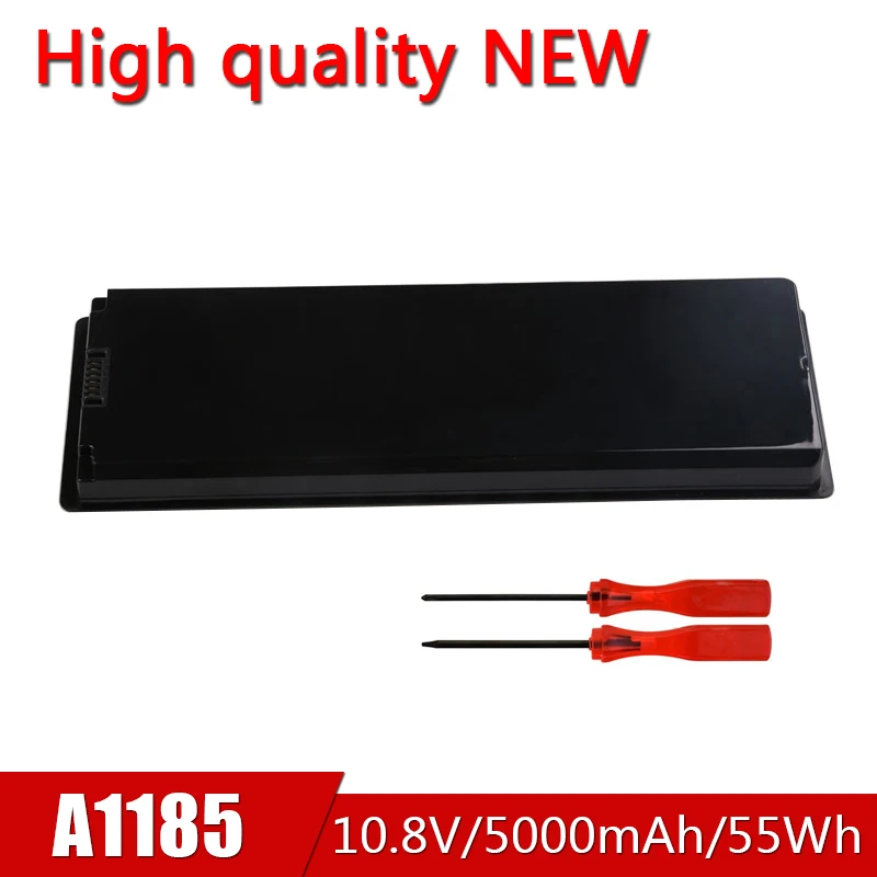 

Новый высококачественный аккумулятор A1185 для Apple MA566 MA566FE/A MA566G/A MA566J/A для MACBOOK 13 "MA472 MA472B/A MA701 MB404X