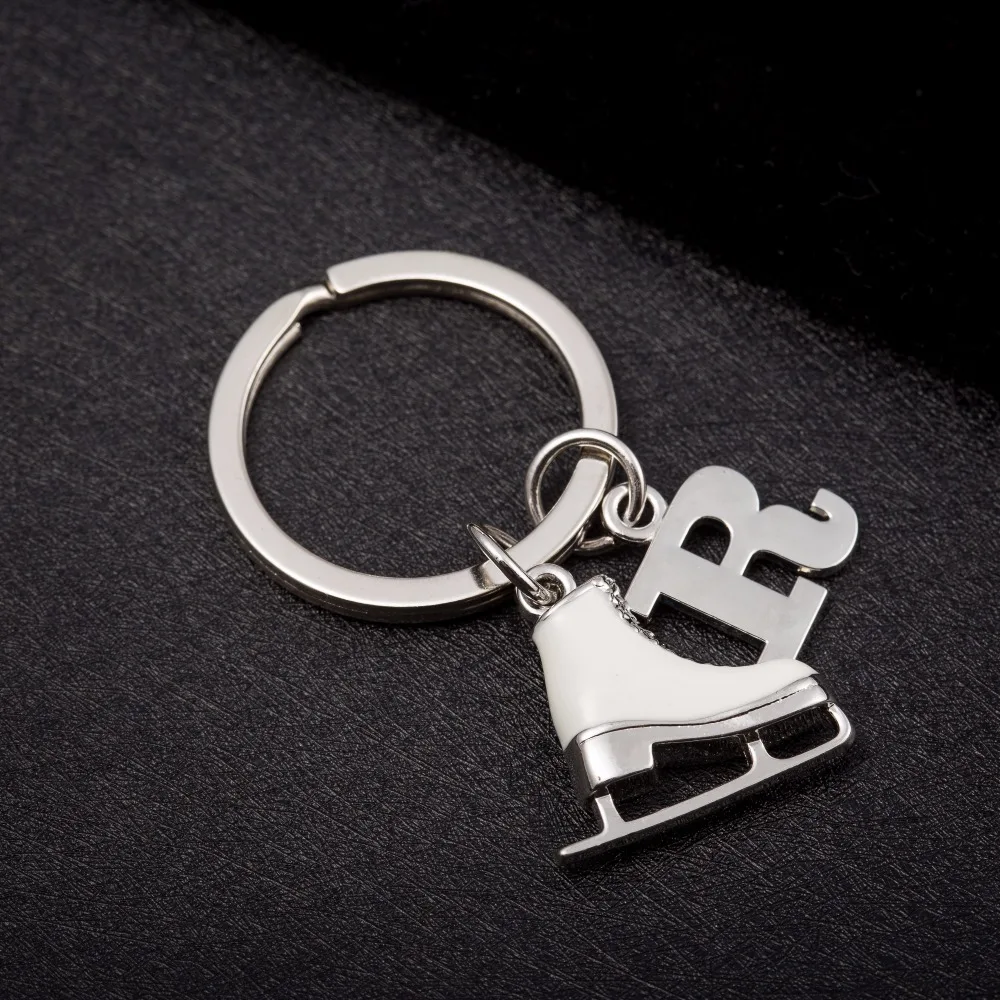 Роскошная оригинальная белая 3D обувь для катания на коньках с подвеской в виде