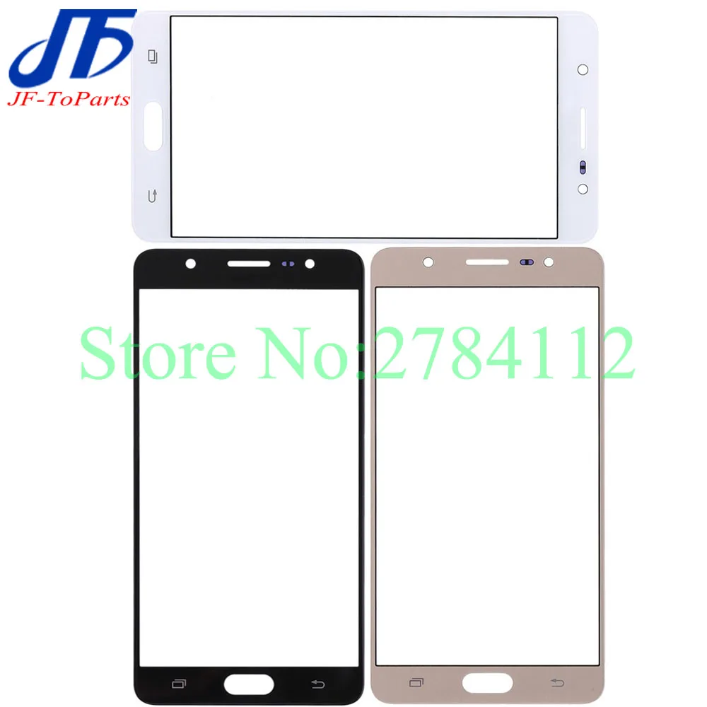 10 шт. Сенсорная панель Замена для samsung Galaxy J7 Duo J720/J7 Plus/j7 max /Neo J701 передняя внешняя стеклянная крышка объектива