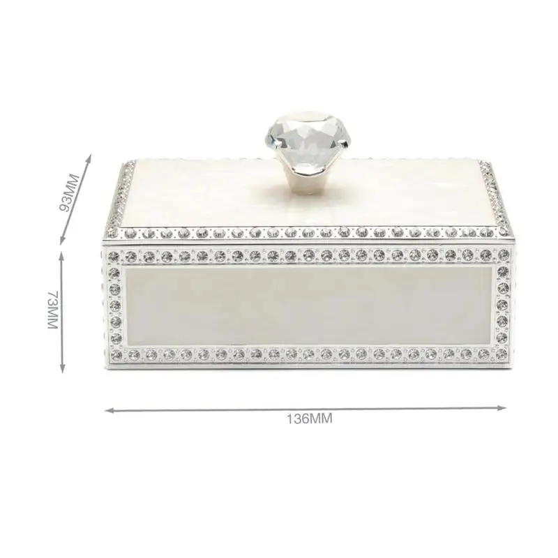 LASODY шкатулка для хрустальных украшений коробка ювелирных изделий с кристаллами