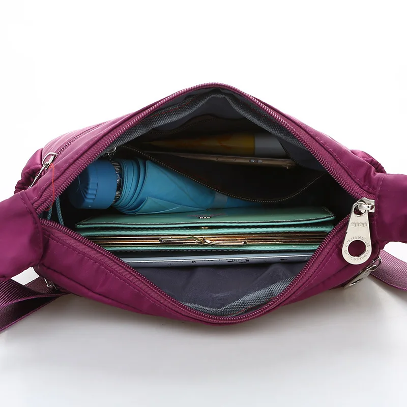 

New Ladies Fashion Shoulder Bags for Women Designer Waterproof Man boy Handbag Zipper Purses Messenger Crossbody Bag sac a main