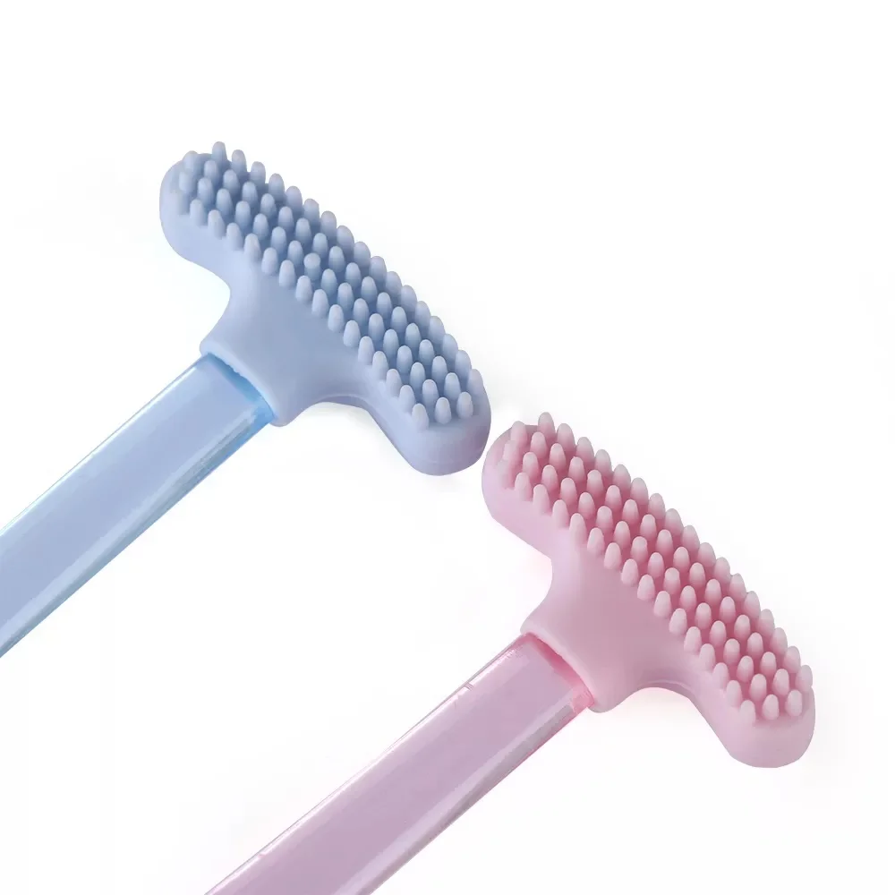 

Soft Silicone Tongue Brush Cleaning the Surface of Tongue Oral Cleaning Brushes Tongue Scraper Cleaner Fresh Breath Health 2021