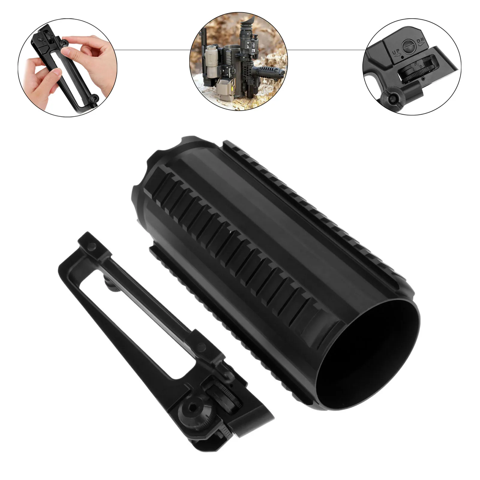 Охотничья тактическая пивная кружка с Рельсом 20 мм многофункциональная походная