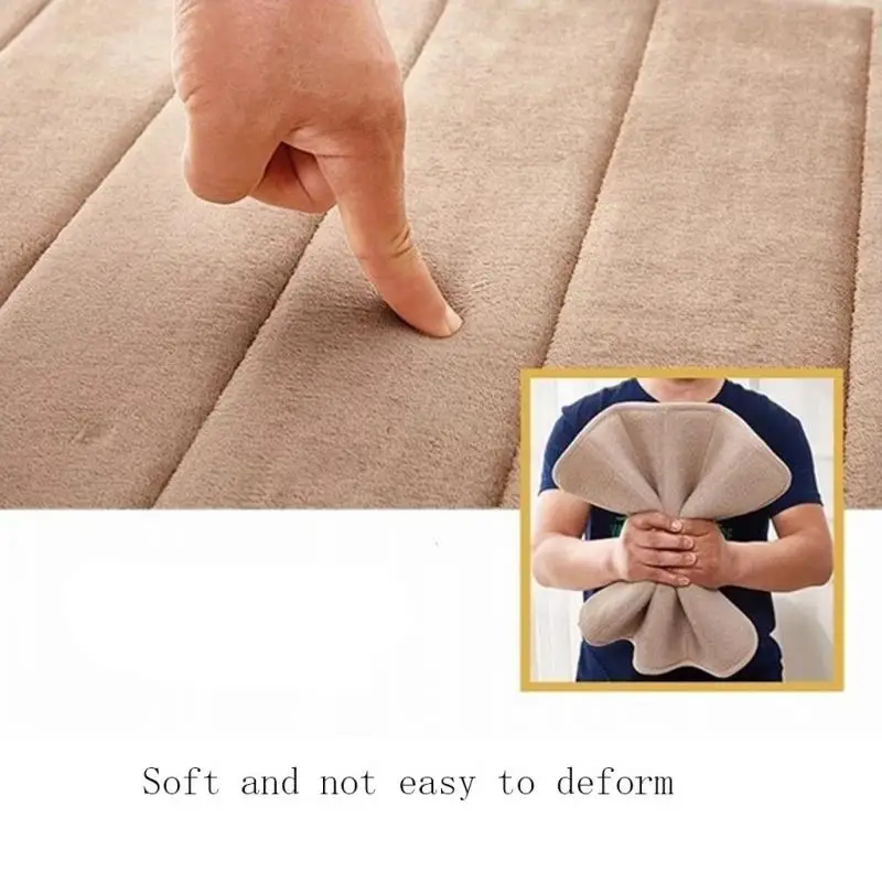 Домашний коврик для ванной комнаты из кораллового флиса Ванная комната ковер