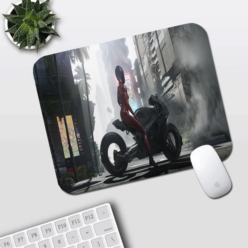 

MRGLZY Mouse Pad Motorcycle Locomotive Mouse Small Custom Notebook Computer Game Tide Card Table Mat Game Mouse