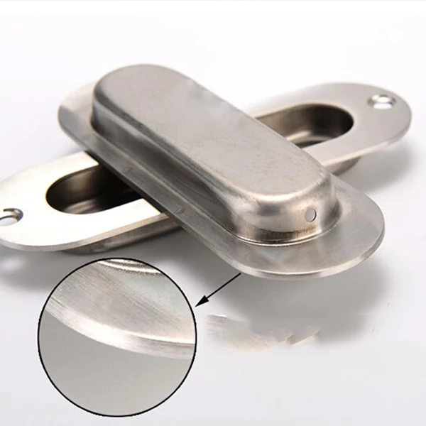 1 шт. прямоугольная фиксация лица утопленный раздвижной двери Потяните ручки из