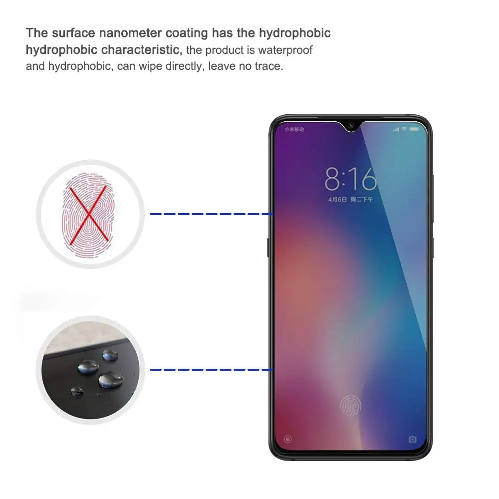 9H с защитой от подглядывания премиум класса закаленное стекло для Samsung Galaxy A10 A10E A20