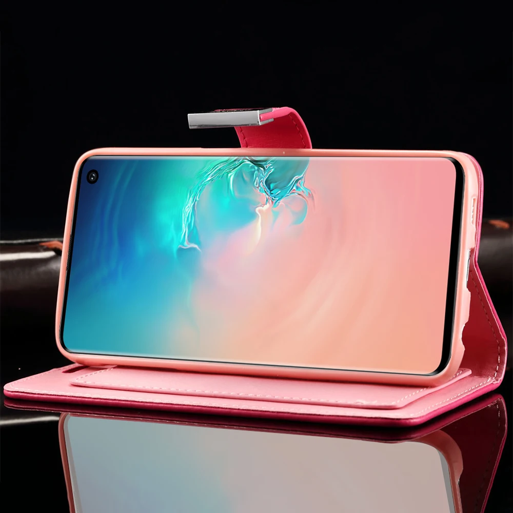 L FADNUT Чехол бумажник для телефона Samsung Galaxy S10 S10E S9 S8 Plus кожаный чехол книжка с