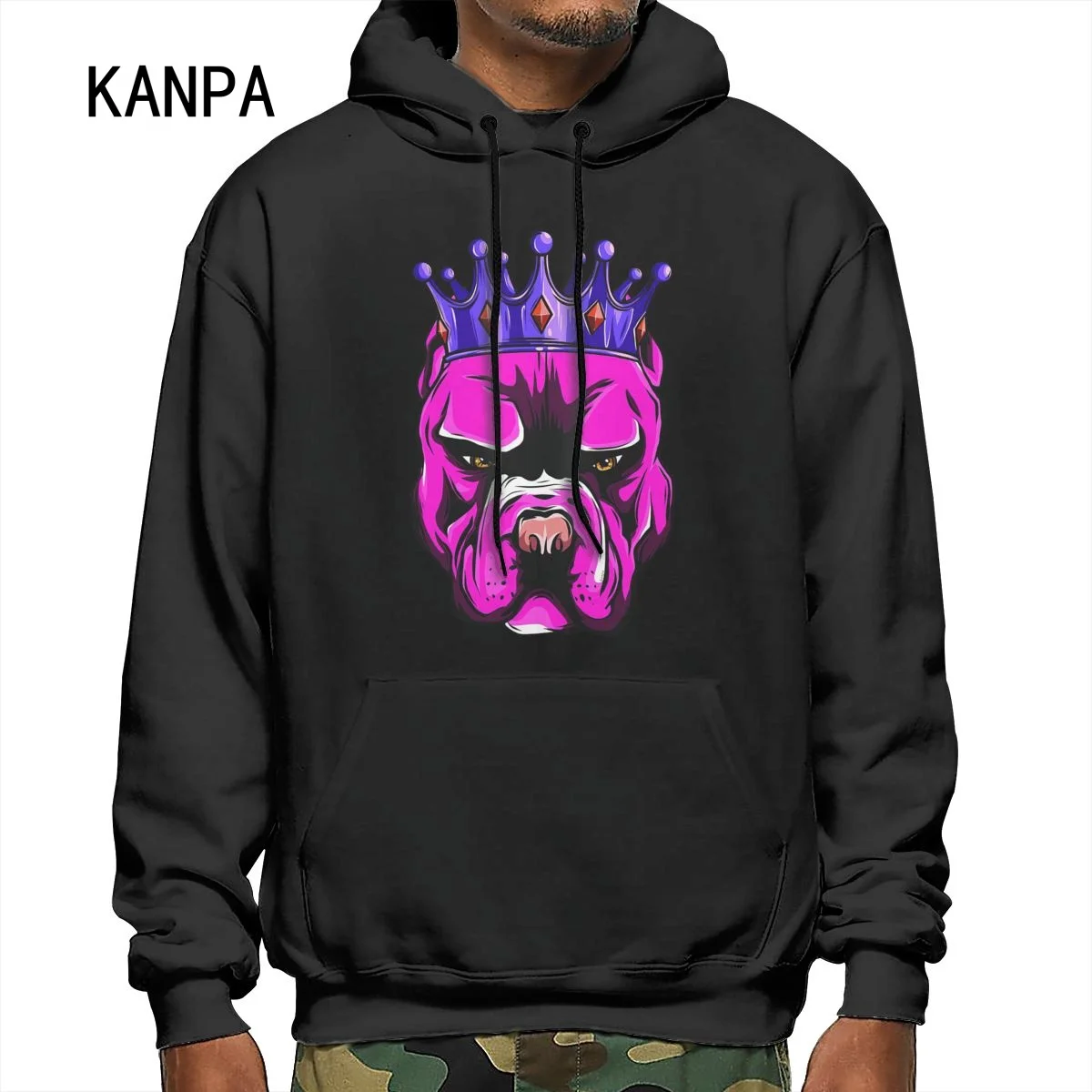 

Black Sweatshirt for boy 2021 New arrival hoodies sweatshirt High Quality Pullover animal Dog 3D Printed hoodie funny Sportswear