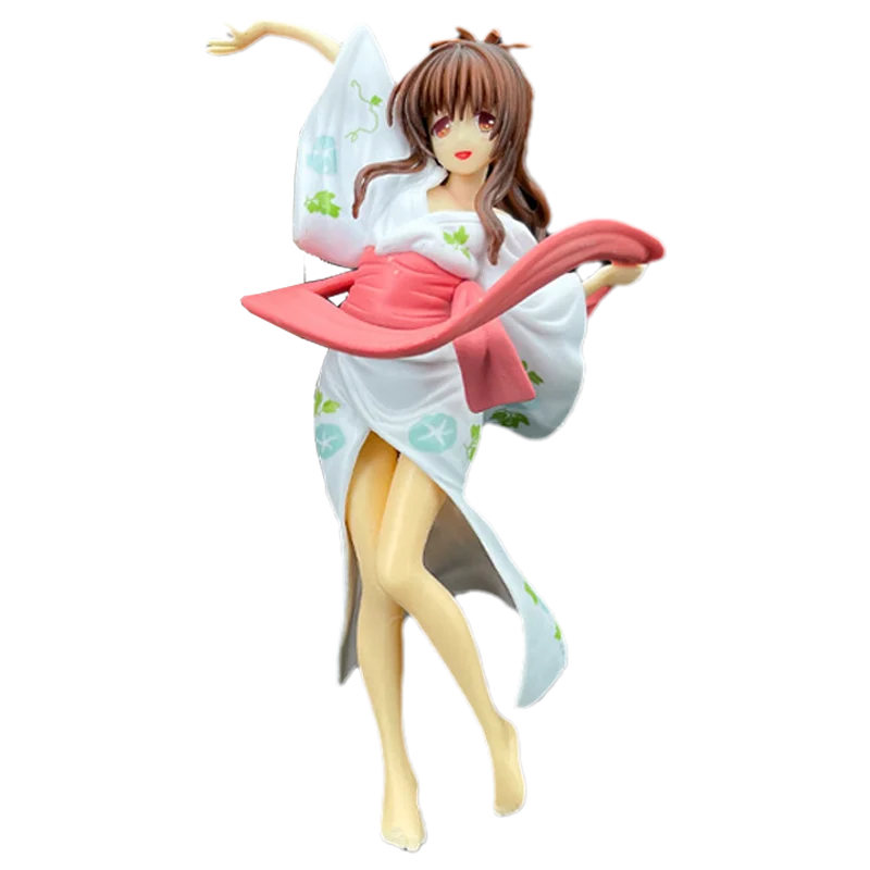 

To Love Lala Satalin Deviluke Yuuki Mikan Sexy Swimsuit Removable Anime Action Figure 22CM PVC Statue Figma Toys Christmas Gift