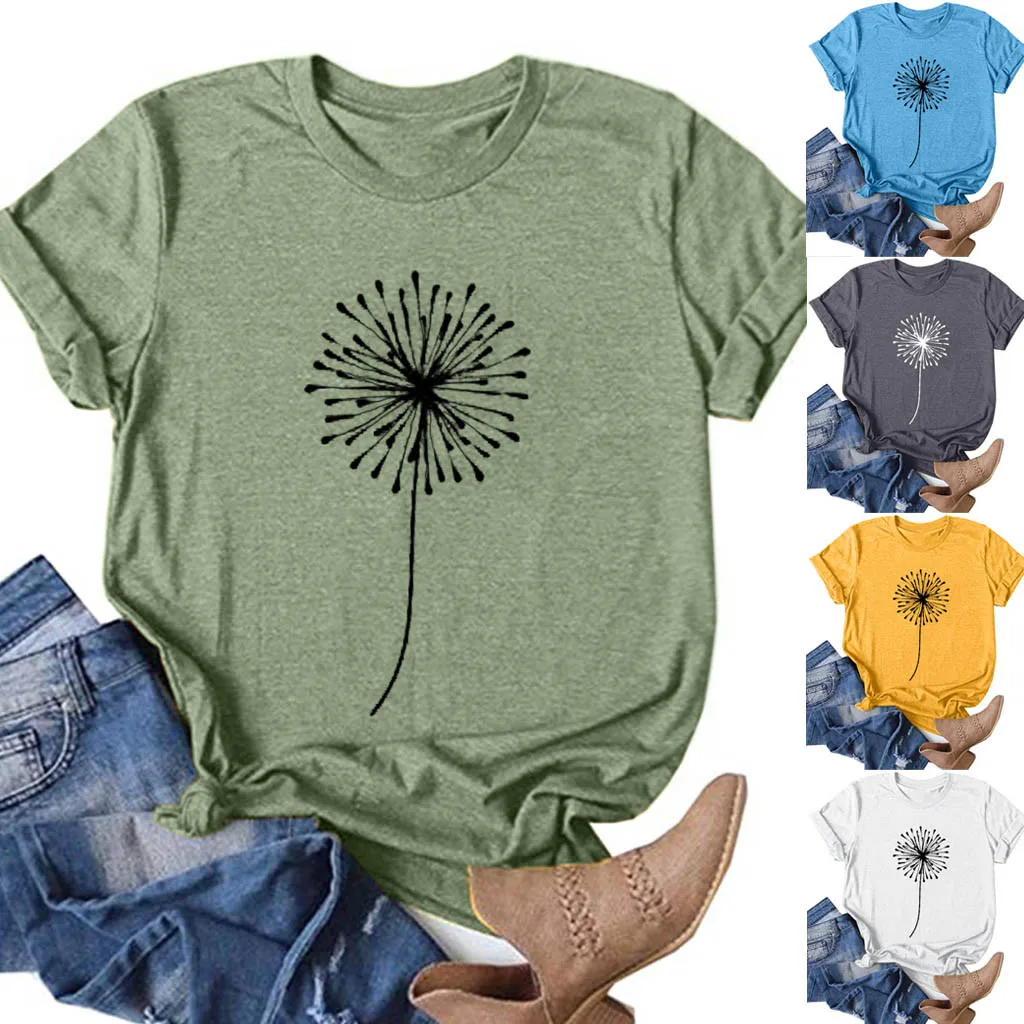 Кроп Топ женский в стиле Харадзюку Повседневная футболка с коротким рукавом и