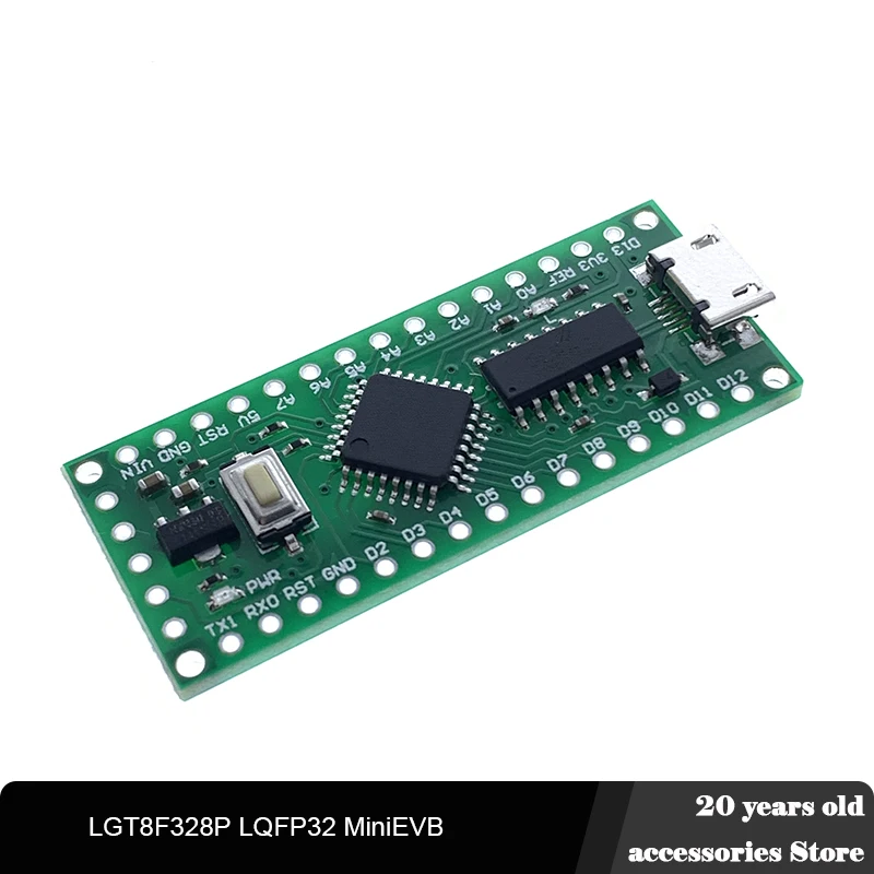 

LGT8F328P LQFP32 MiniEVB Module Replaces rduino NANO V3.0 HT42B534 Chip Android interface