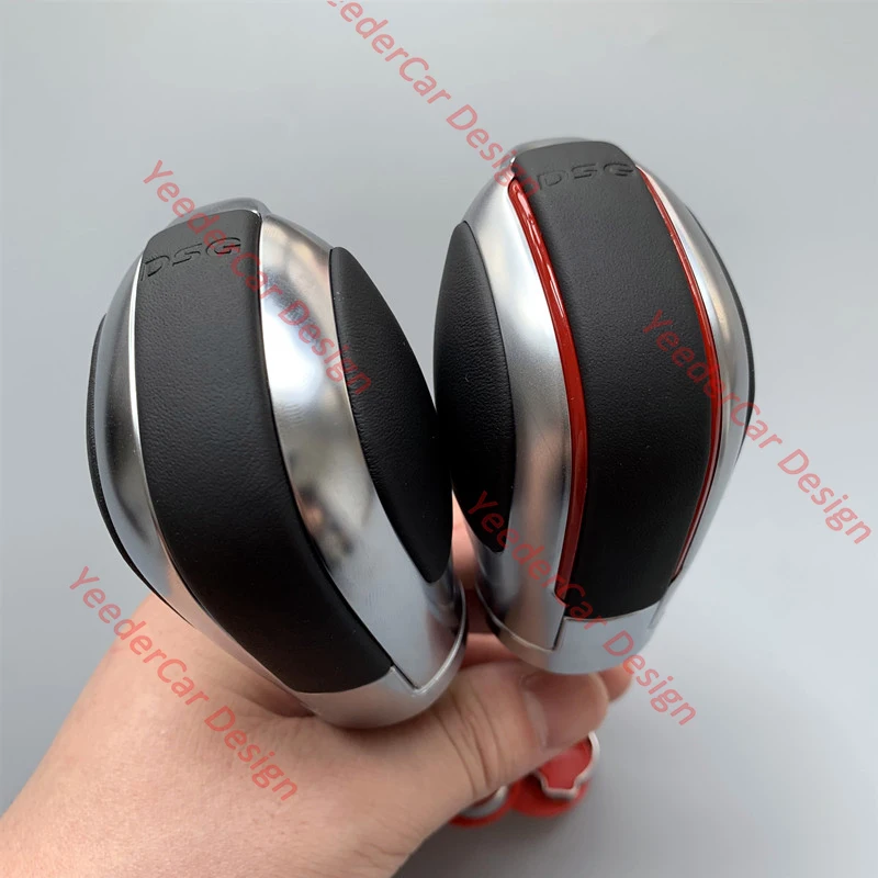 Модифицированная хромированная матовая ручка переключения передач DSG крышка