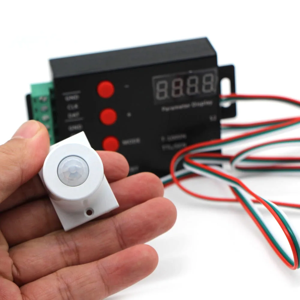 Светодиодный контроллер для лестницы 12 В 24 Пассивный инфракрасный датчик