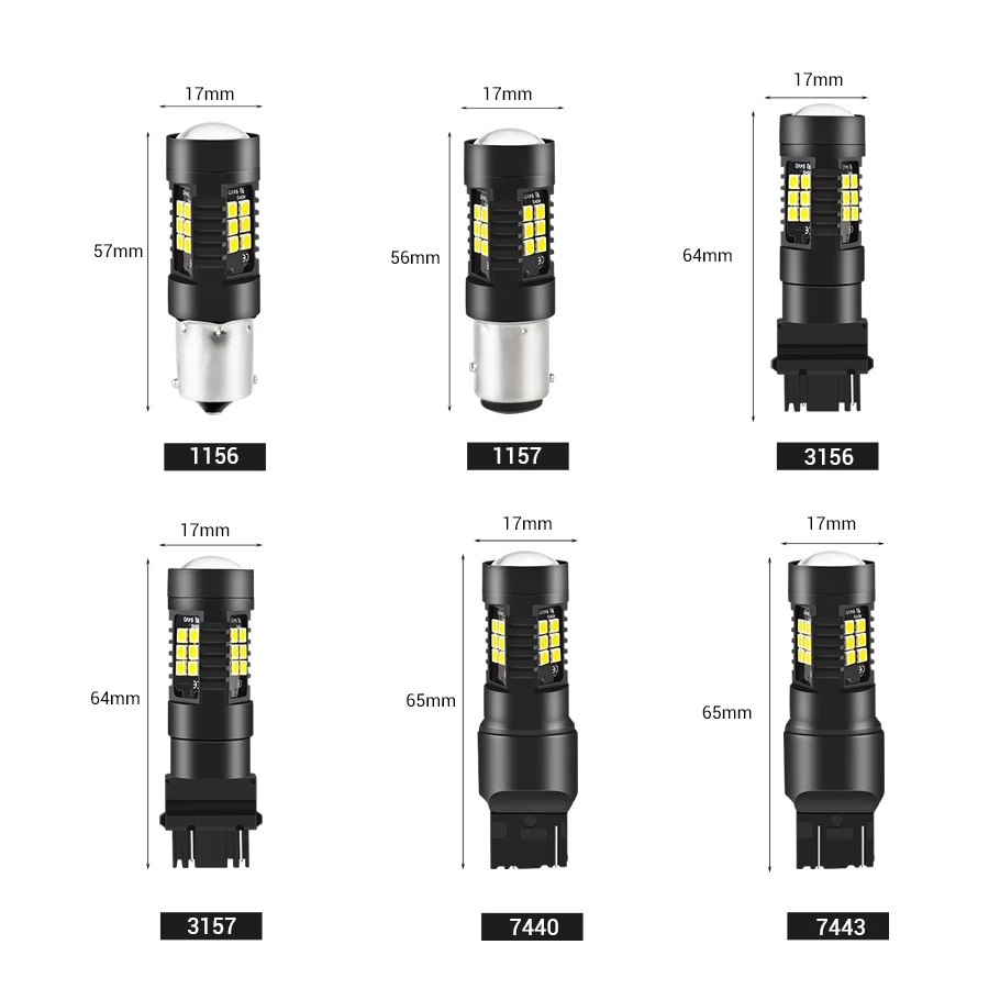 Avacom 2 шт. автомобильный светильник 1156 светодиодный BA15S P21W BAU15S PY21W BAY15D 1157 P21/5W R5W 21 SMD