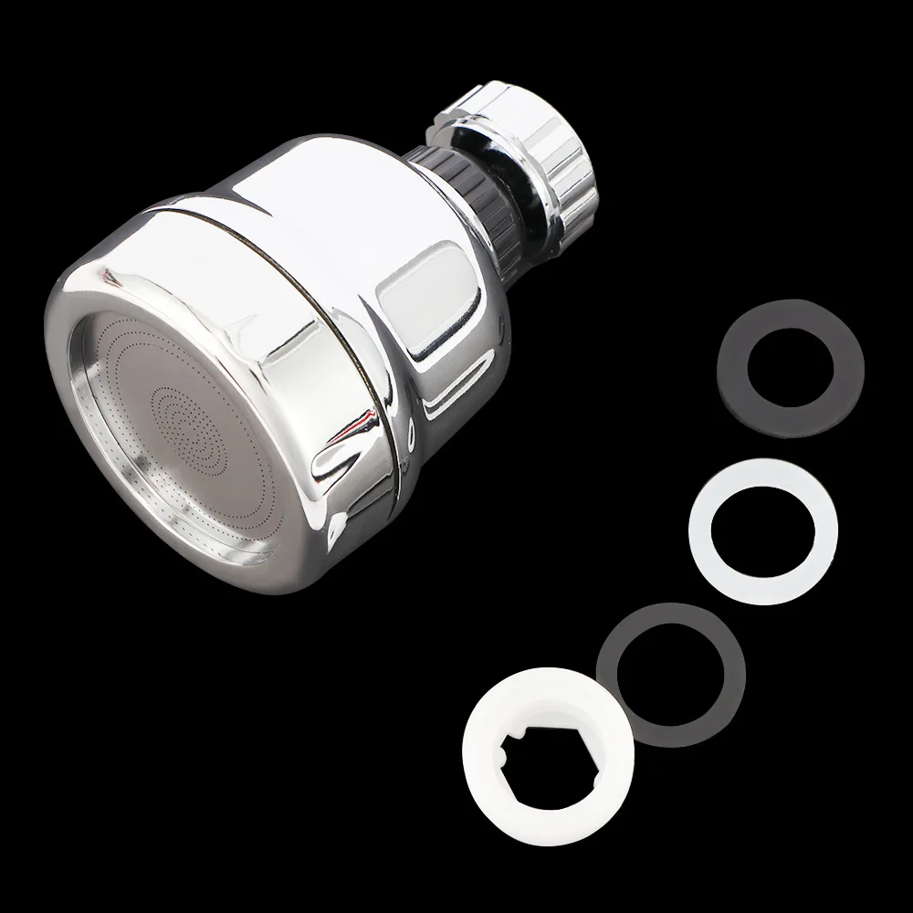 

360 Degree Rotating Faucet Movable Kitchen Tap Head Water Saving Nozzle Sprayer Faucets Home Practical High Quality