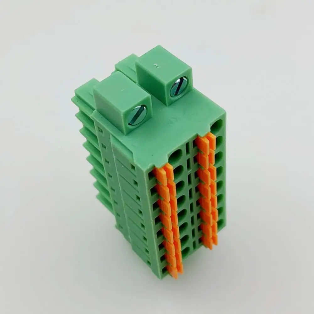 KF2EDGKNHM 3,5 2P~ 12P PCB вставные клеммные блоки 15EDGKNHM 3,5 мм 4PIN~ 24PIN FMCD 1,5/3-STF-3, 5 PHOENIX контакт DEGSON KEFA