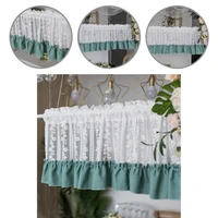 practical tulle curtain elegant polyester semi sheer simple pattern curtains lace curtain window curtain