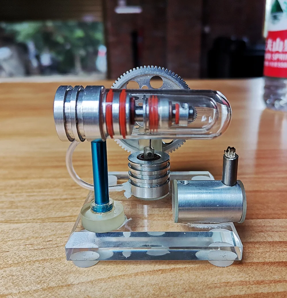 Миниатюрная механическая игрушка-головоломка с двигателем Стирлинг | Игрушки и