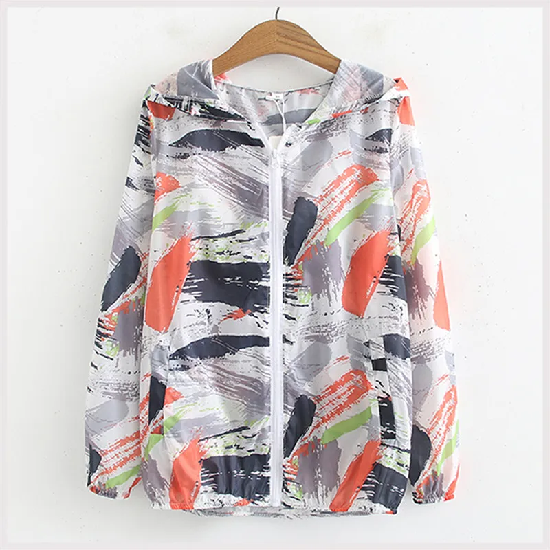 Женская летняя куртка свободный тонкий кардиган с капюшоном Солнцезащитная