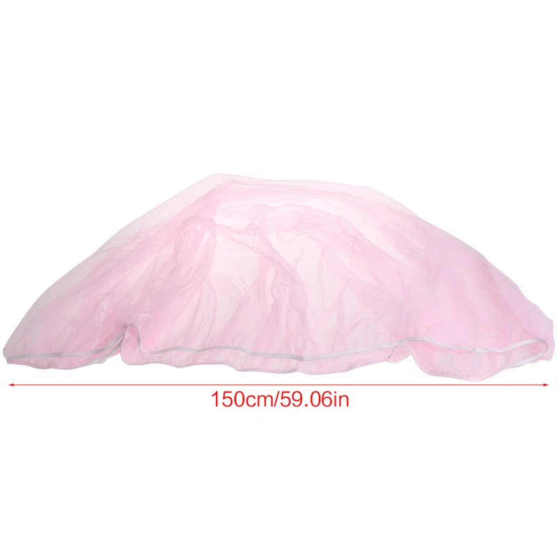 Cubierta de red antimosquitos para cochecito de beb&eacute;, accesorios duraderos de 150cm, para verano-1