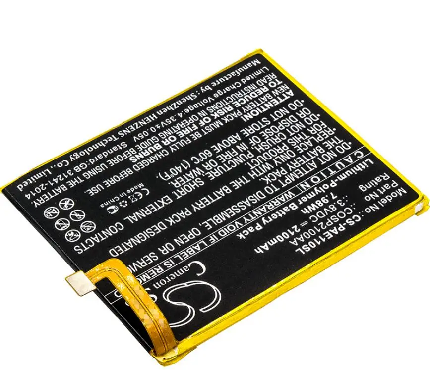 cameron sino 2100mah battery for PANASONIC Eluga A S P11 COSP2100AA Mobile SmartPhone Battery | Мобильные телефоны и