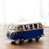 moc high tech beijing auto museum building blocks cars bus camper model bricks for children educational toys birthday gifts