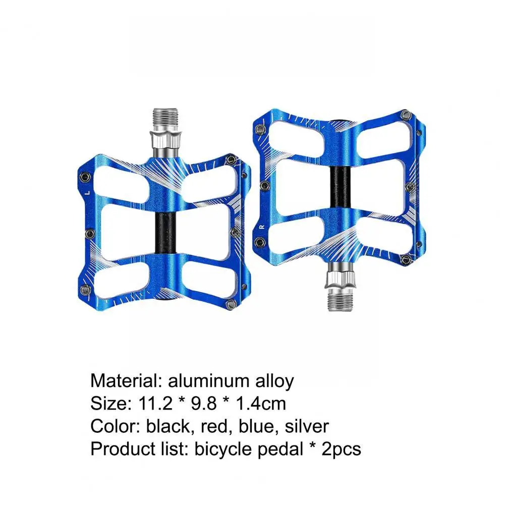 

Лидер продаж 60%, 2 шт., легкие Плоские Педали для езды на велосипеде из алюминиевого сплава