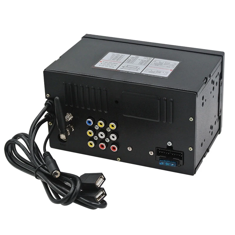 Android 8 0 2Din Автомагнитола стерео 7 дюймов емкостный пресс экран Hd Gps навигация Bluetooth