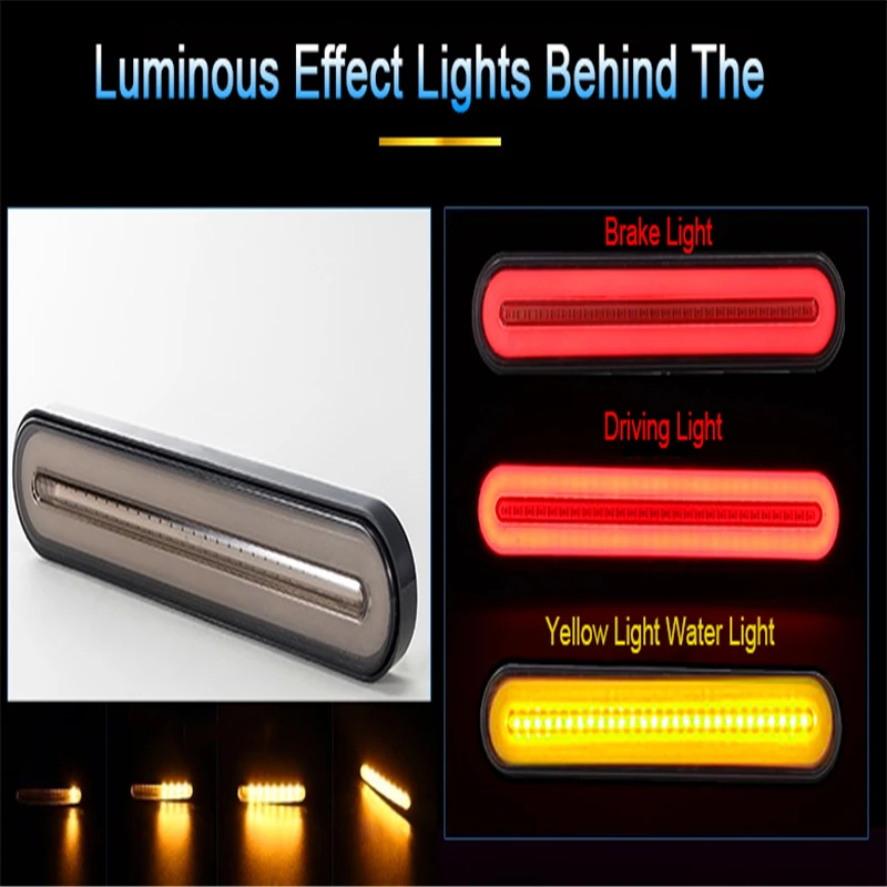 2 шт. неоновые светодиодсветодиодный задние фонари для прицепа|Абажуры| |