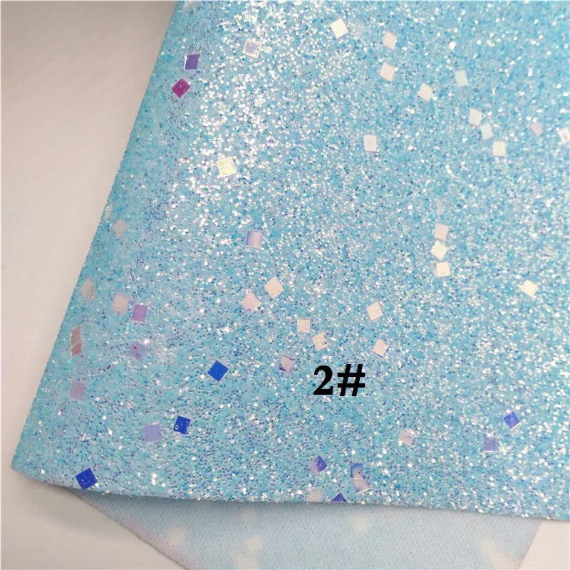 2 Glitterwishcome 21X29 см А4 Размер синтетическая кожа, неоновая массивная блестящая кожа, искусственная ткань из искусственной кожи винил для бантов, GM562A - Цвет: 2