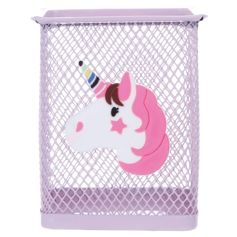 1 шт. Kawaii розовый единорог кактус Фламинго квадратная коробка для хранения