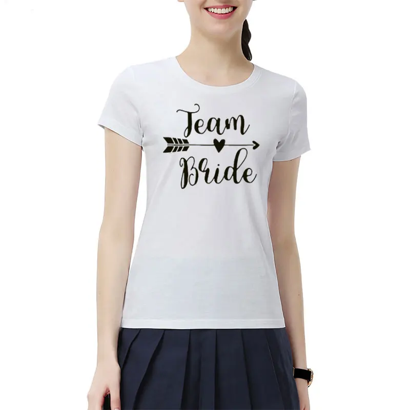 Футболка женская хлопковая для свадебной вечеринки смешной Топ в стиле