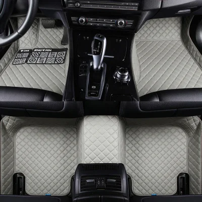HLFNTF пользовательские автомобильные коврики для SsangYong Korando Actyon Rexton Chairman Kyron
