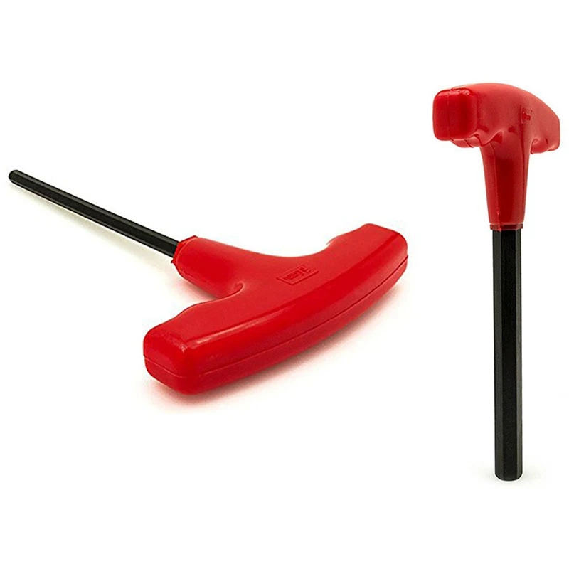 10 шт. метрический Т-образный ключ с шестигранной ручкой набор инструментов