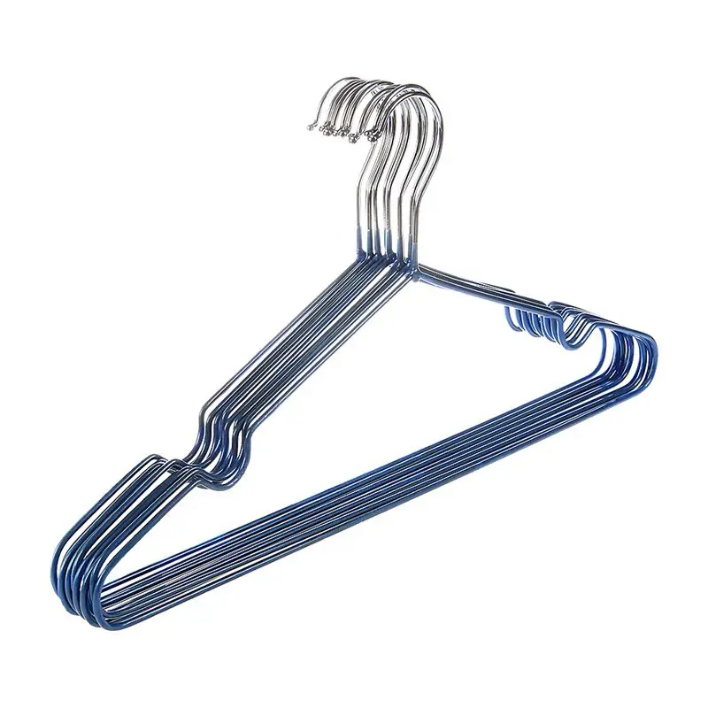 

10 pcs/lot Children Adult Non-Slip Metal Shirt Trouser Hook Hangers Coat Hanger Clothes Accessories Rack