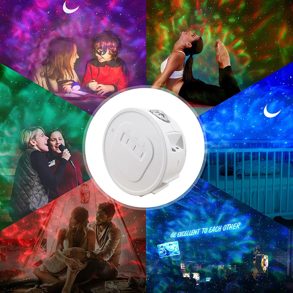 

LED stage light LED Ocean Star Projection Light Room Romantic Decor LED Lightful Night Sky Lamp Star Light USB Chargeable Batter