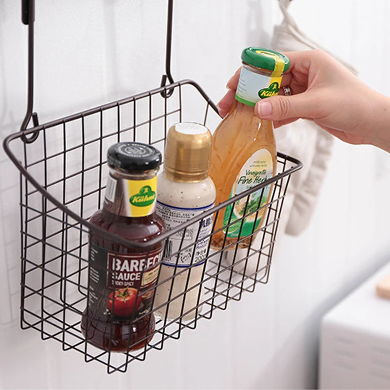 Подвесная прикроватная корзина для хранения кухонный сливной стойка корзины