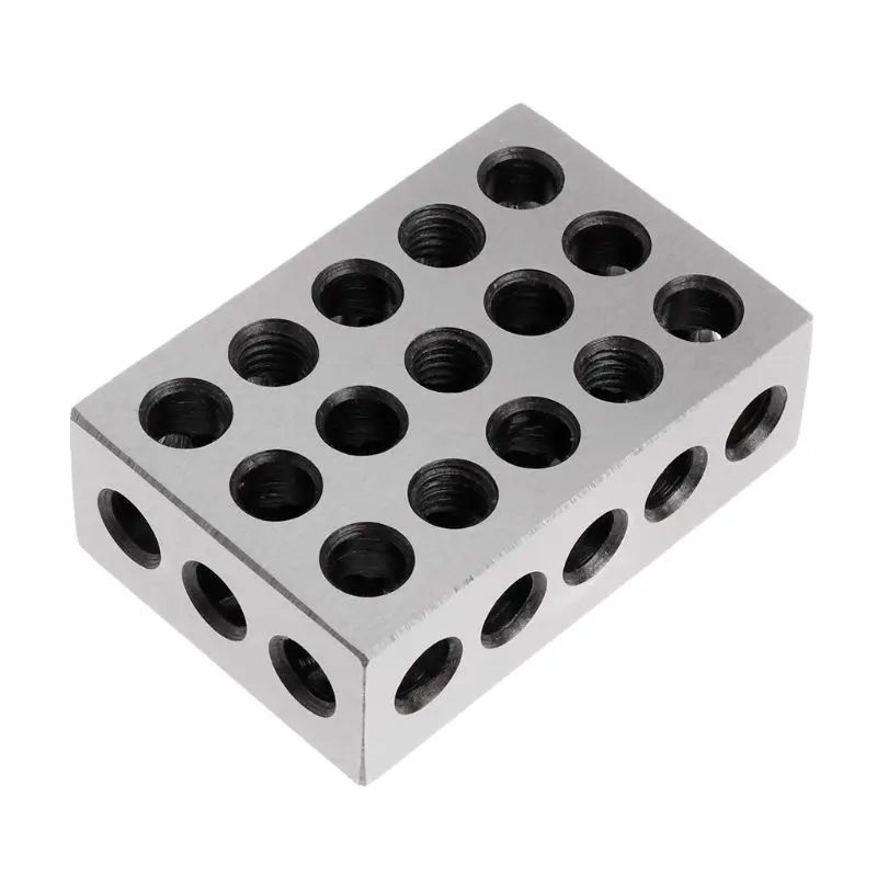

B9HB 2pcs Hardened Steel Ultra Engineers Blocks Precision 1" x 2" x 3" Milling Tool