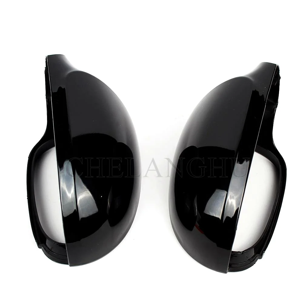 Глянцевый черный чехол для заднего зеркала Volkswagen VW Passat B5 Sedan Combi Wagon 2003 2004 2005 двери