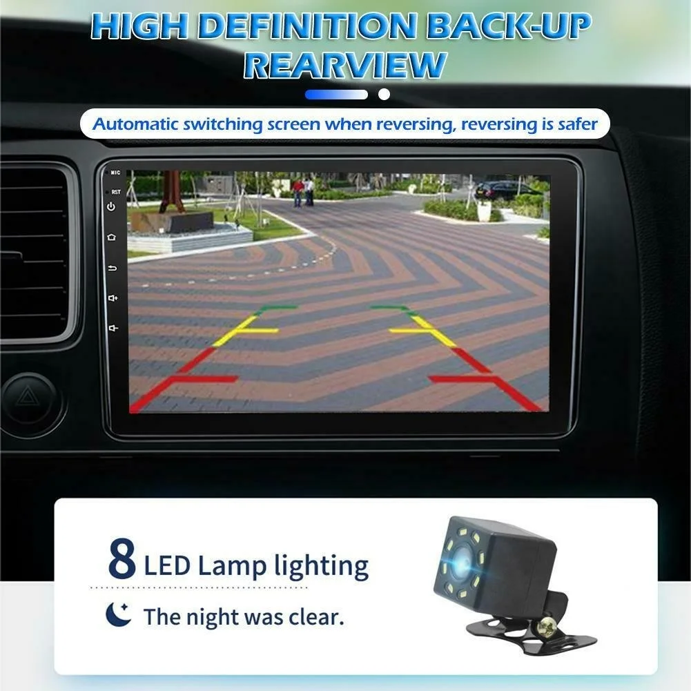 Авторадио 2DIN Android 8 1 9 дюймов 2.5D автомобильный стерео MP5 gps Navi WiFi BT APP FM радио + камера