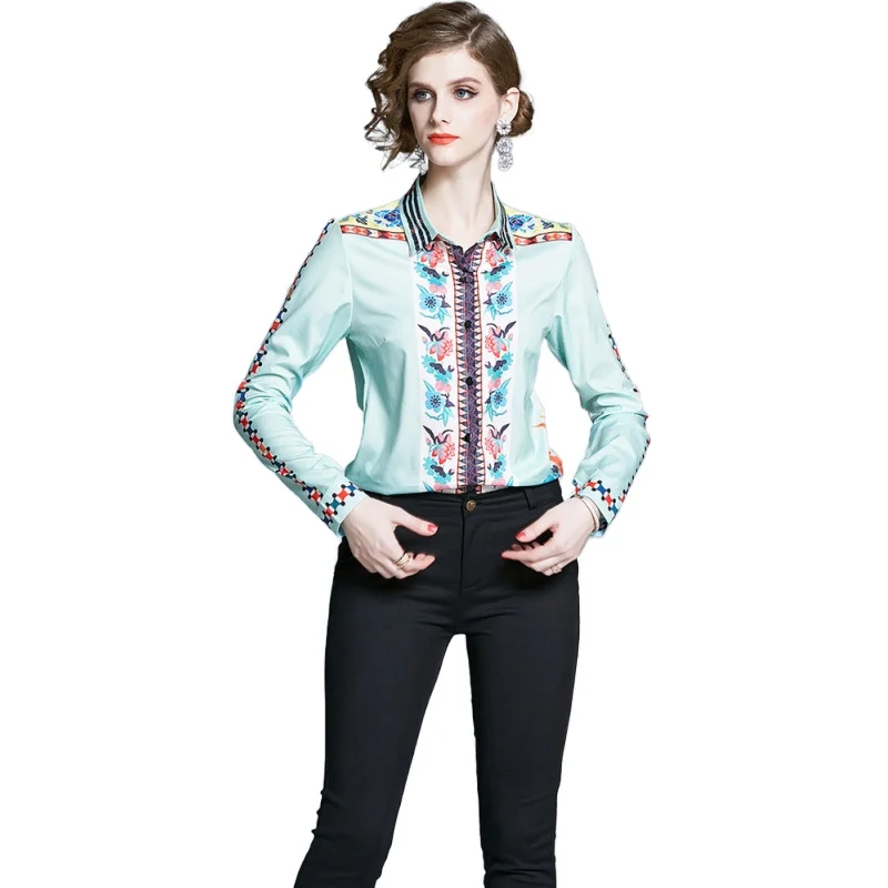 Женские блузки с отложным воротником Simgent элегантные офисные блузы и рубашки