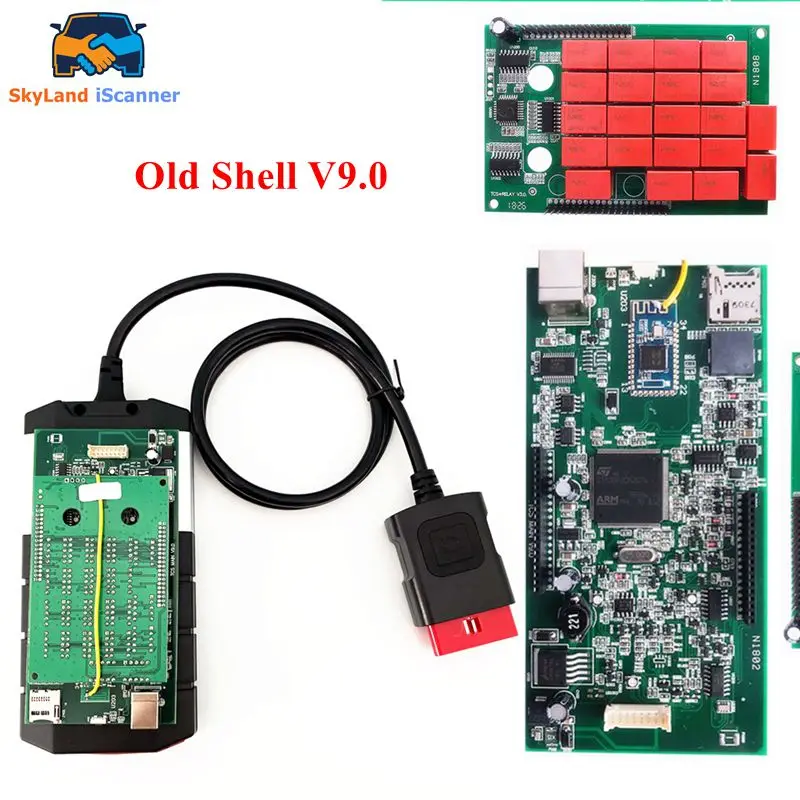 Тестер DS150 V9.0 1/1.r3 Bluetooth-совместимый/USB для delicht ECU Автомобильный сканер работает