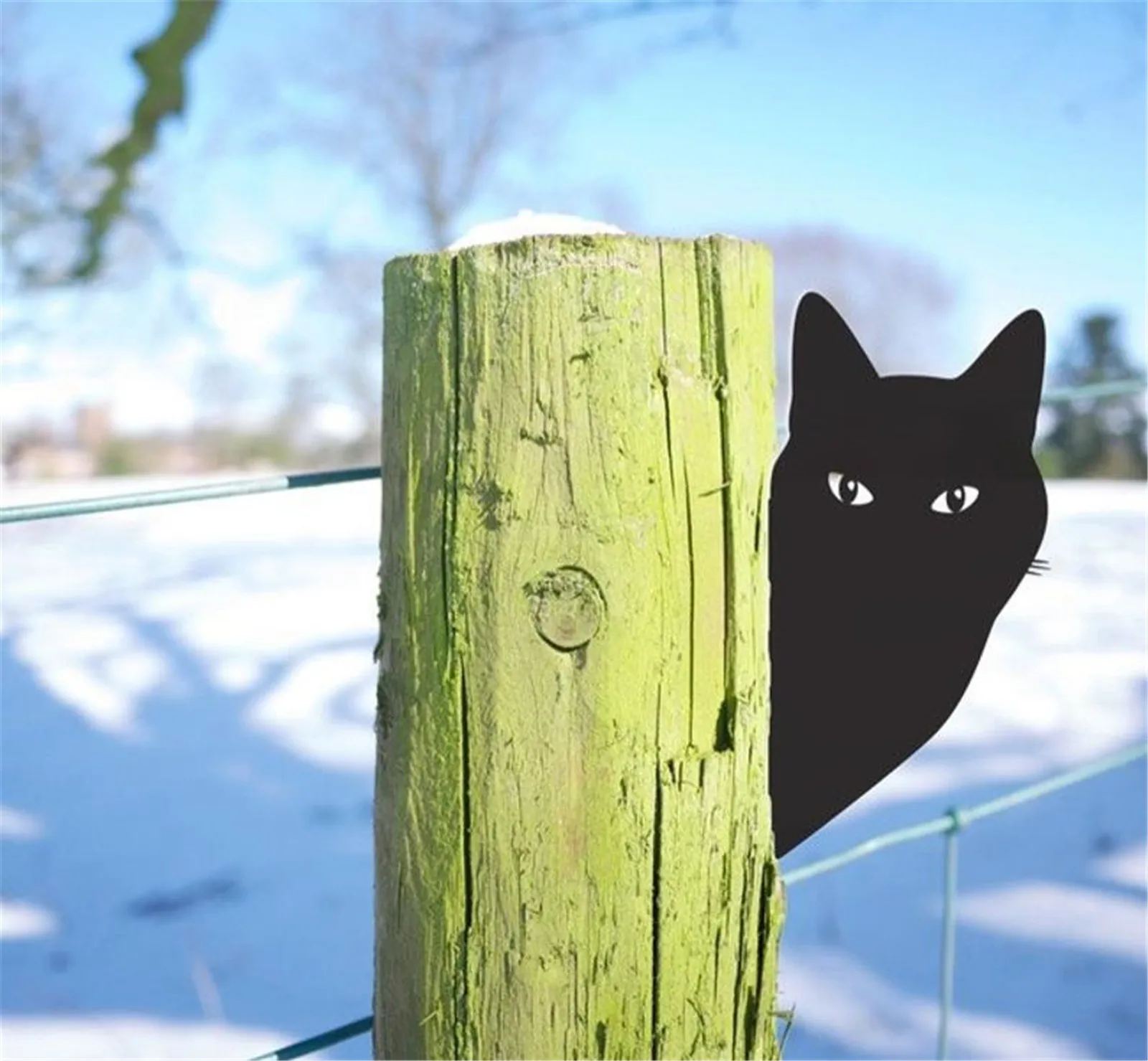 Животные украшение для сада скульптура Остерегайтесь собаки кошки лисы лужайки