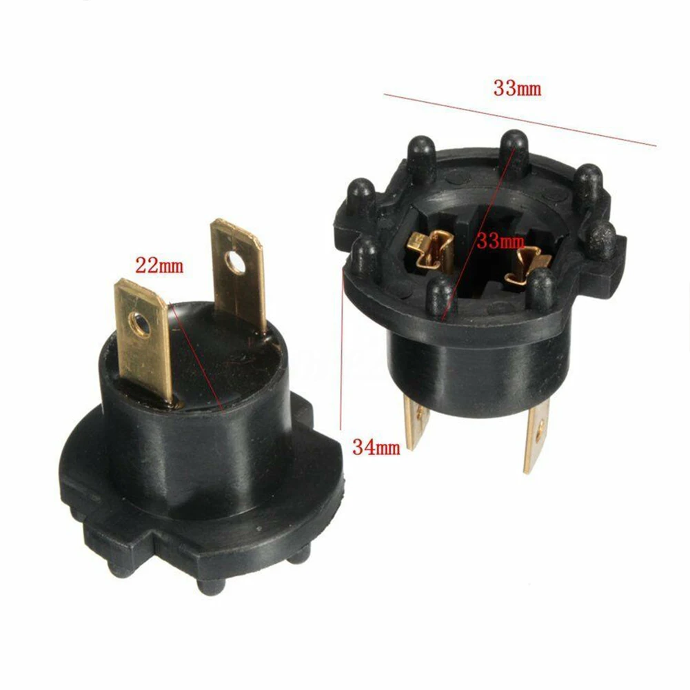 2 Pcs Lamp Base Parts Vehicle Car Headlight Socket Auto Replacement Bulb Holder Installation Accessaries For Dorman | Автомобили и