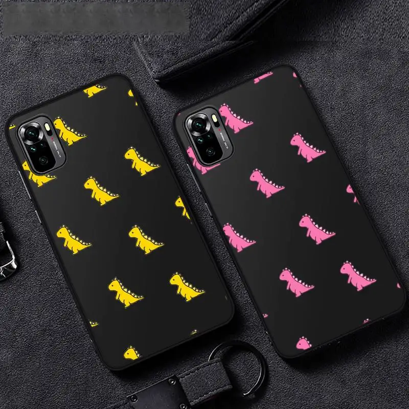 

Cute Dinosaur Baby Fashion Phone Case For Xiaomi Mi Redmi Note 8T 9T 9S 9A 10 7 8 9 Lite pro