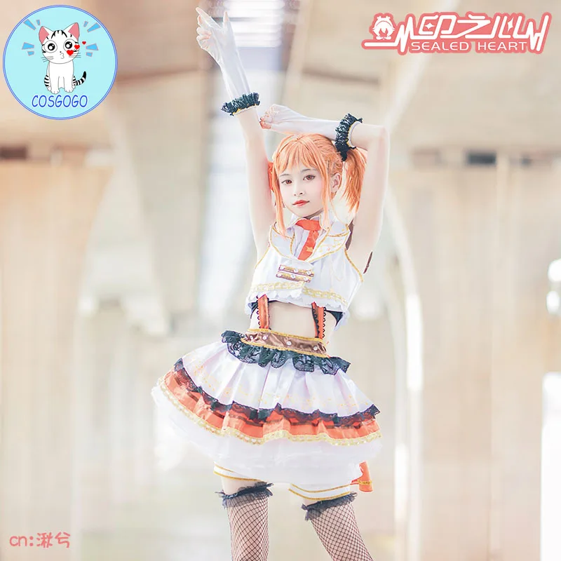 Новинка 2021 аниме Lovelive Aqours косплей костюм Шима цуйошико охара Мари женское платье