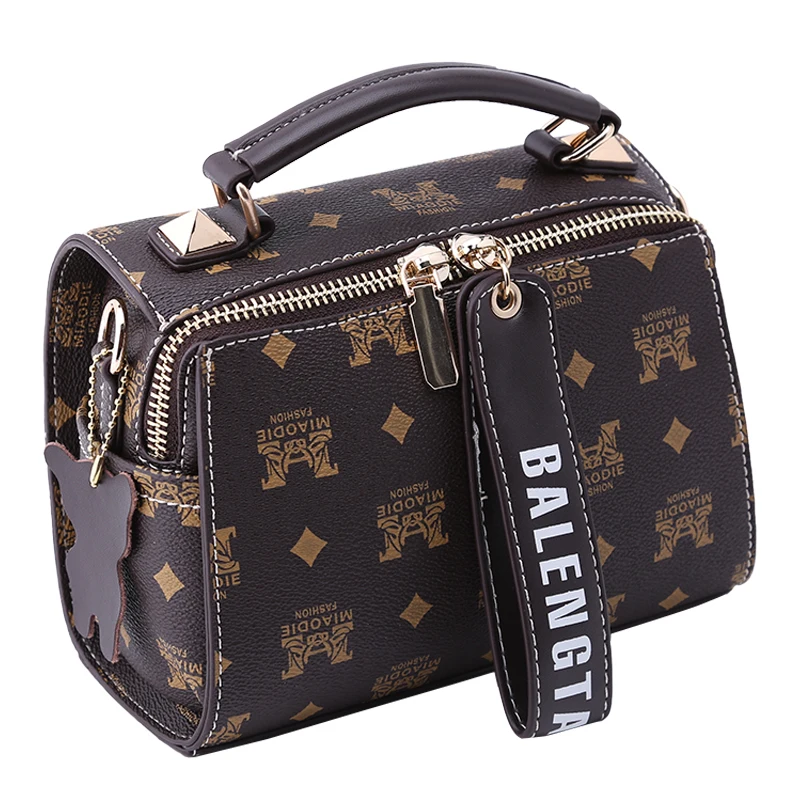 

Vintage Prints Crossbody Bag for Women Luxury Handbags Women Bags Genuine Leather Purses and Handbags V Bags In Luxury Handbags